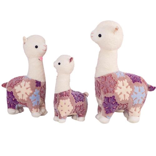Coussin En Peluche En Alpaga, Jouet Mignon, Oreiller Doux En Peluche, Mouton Lama, Animal, Poupées, Cadeau D'Anniversaire, Décoration De Lit Pour La Maison