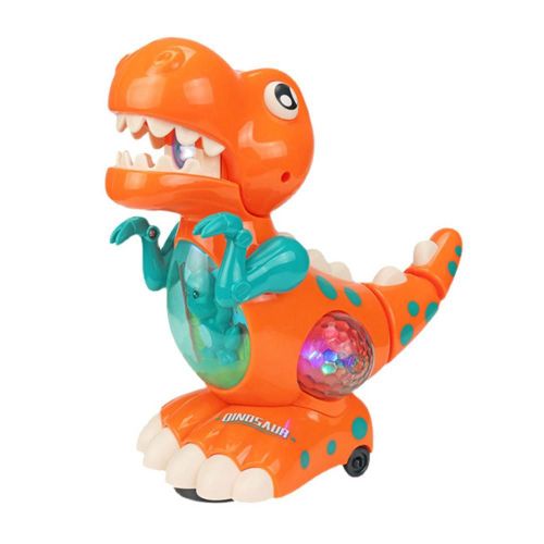 Jouet Électrique De Musique De Dinosaure, Chant Et Éclairage, Avec Mains Mobiles, Jouet Électrique Drôle Pour Enfants, Machine À Souffler Les Bulles