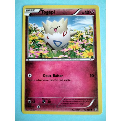Carte Pokémon N° 175 Togepi
