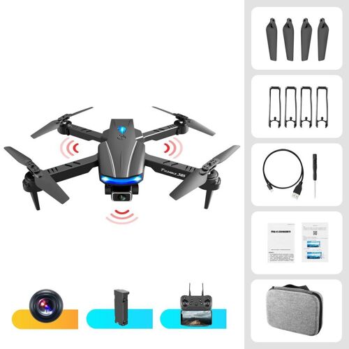 Mini Drone S85 4k, Double Caméra, Pour Éviter Les Obstacles, Télécommande, Jouet Hélicoptère, Avion-Générique