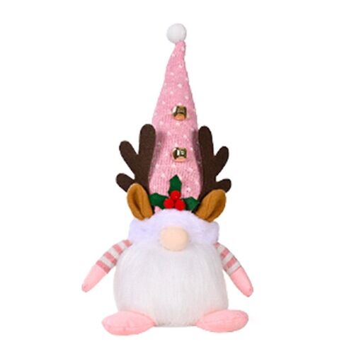 Poupée Rudolph Lumineuse Sans Visage Pour Noël, Décoration D'intérieur, En Peluche, Pendentif Gnome