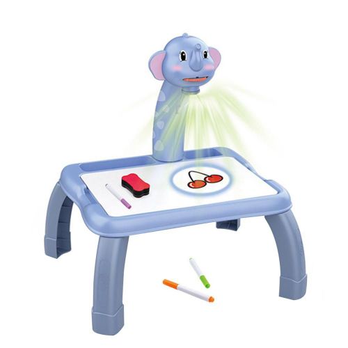 Table De Dessin Avec Projecteur Et Peinture Pour Enfants, Jouets Éducatifs, Avec Lumière Et Musique, Pour Garçons Et Filles De 6 À 12 Ans