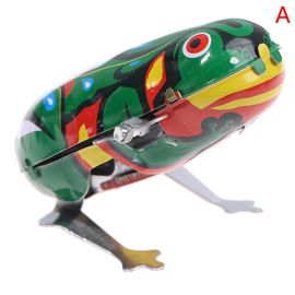 Jouet Classique Pour Enfants, 1 Pièce, Fer À Remonter, Fer À Repasser, Grenouille, Lapin, Coq, Figurines D'Action