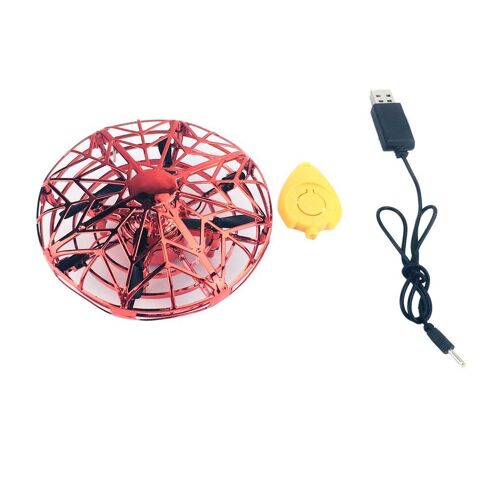 Mini Hélicoptère Ufo Rc Drone Infrarouge, Avion À Détection De Main, Modèle Électronique Quadcopter Flayaball, Petits Drones Jouets Pour Enfants