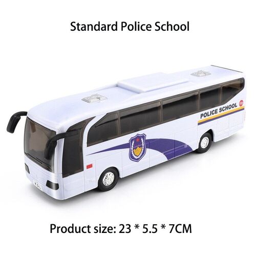 Simulation De Résistance Aux Chutes De Bus Scolaire, 30x12x12cm, Son Et Lumière De Haute Qualité, Inertie, Modèle De Bus Scolaire, Porte Peut Ouvrir Un Jouet Pour Garçon