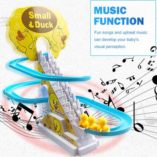 Jouets D'escalade, Piste De Canard De Dessin Animé Pour Enfants, Musique Électronique, Drôle Pour Garçons Et Filles, Cadeau D'anniversaire