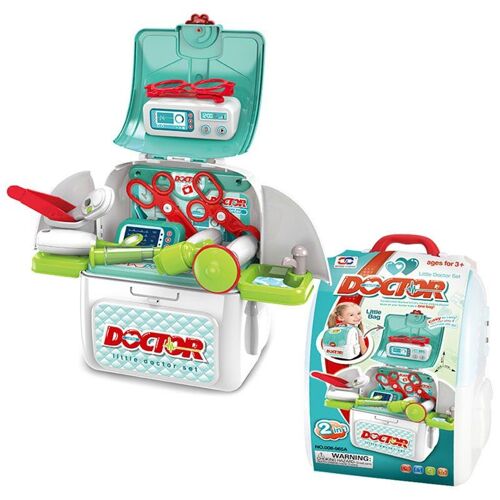 Sac À Dos De Cuisine Déformé Pour Enfants, Maison De Jeu, Simulation De Docteur, Outil Coiffeuse Cuisine, Sac De Rangement Portable