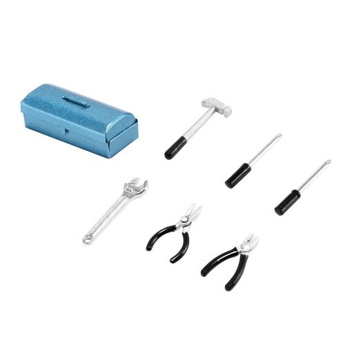 Accessoires Pour Voiture Télécommandée 1:10, Mini Clé À Marteau, Boîte À Outils Pour Tamiya Cc01 Traxxas Trx-4 Axial Scx10 D110 D90 Tf2 Rc