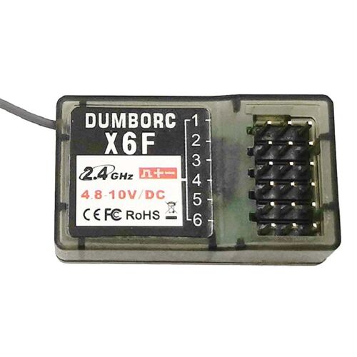 Accessoires de récepteur à Six canaux, télécommande jouets, accessoires électroniques, accessoires de connexion, X6F-2.4G