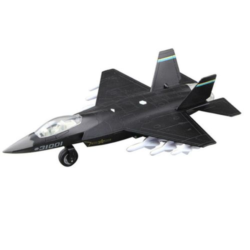 Avion De Chasse En Alliage, Nouveau Modèle D'Avion De Loisir Pour Enfants, Son Et Lumière, Musique À Dos Complet, Jouets Cadeaux De Noël