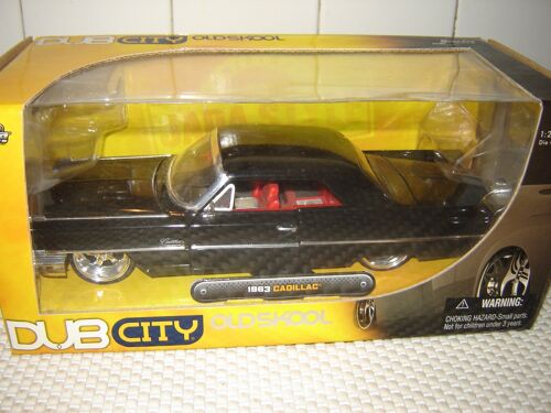 Cadillac Noire 1963  Dub City Old Skool Jada Toys-Jada Toys