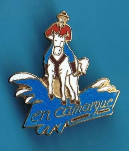 2568 // Pin's: Gardian À Cheval En Camargue