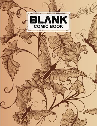 Blank Comic Book: Vintage Cover Blank Comic Book, Create Your Own Story, Journal, Notebook, Sketchbook For Kids And Adults, 120 Pages - Size 8.5" X 11" Notebook By Michael Seiler
