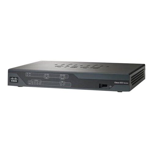 Cisco 886 VDSL/ADSL over ISDN Multi-mode Router - Routeur - DSL/RNIS commutateur 4 ports ports WAN : 2 2,4 Ghz