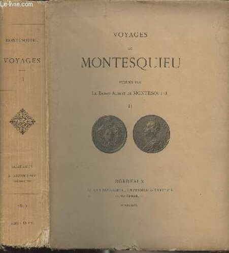Voyages De Montesquieu - Tome Ii