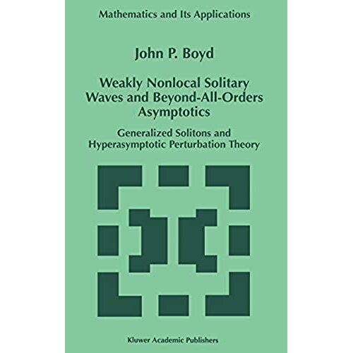 Weakly Nonlocal Solitary Waves And Beyond-All-Orders Asymptotics