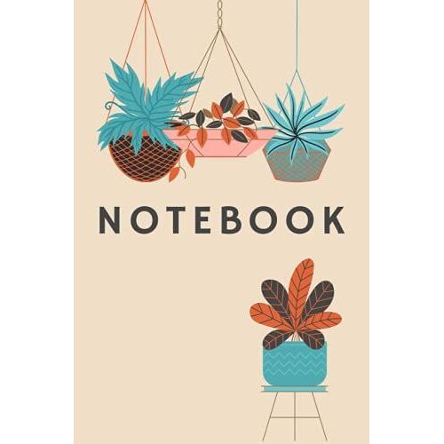 Notebook: Hanging Plants Notebook - Version 3 Of 3