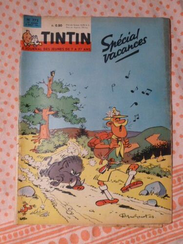 Le Journal De Tintin  N° 772 : Spécial Vacances