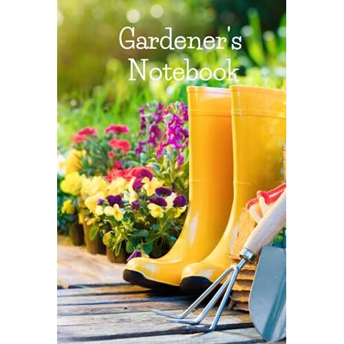 Gardeners Notebook: Lined Journal,120 Pages,Mate Cover
