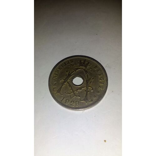 25 Cents Belge 1929
