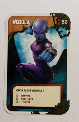 Carte Leclerc Marvel 2024 - Nébula, 52