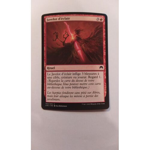 Lightning Javelin // Javelot D'éclair (Magic Origins) 