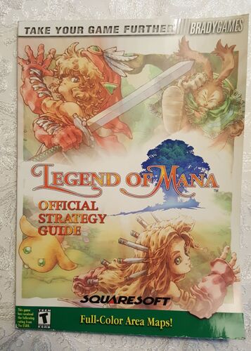 Legend Of Mana Official Strategy Guide. Brady Games