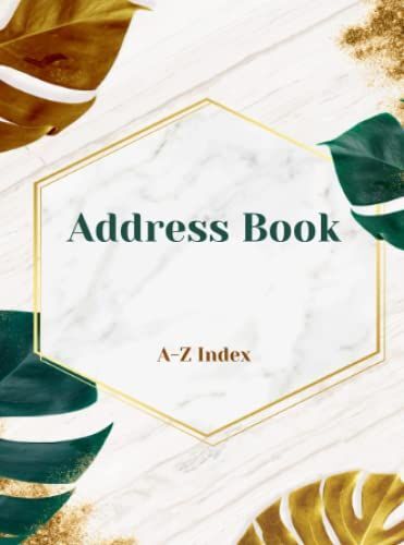 Small Address Book: Address Book A6 Small With Alphabet Index . Small Address Book For Purse. Address Book Small With A-Z Index. Small Contact Book. Telephone Address Book !.Pocket Size