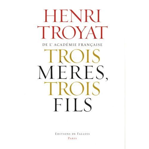 Trois Mères, Trois Fils - Mme Baudelaire, Mme Verlaine, Mme Rimbaud