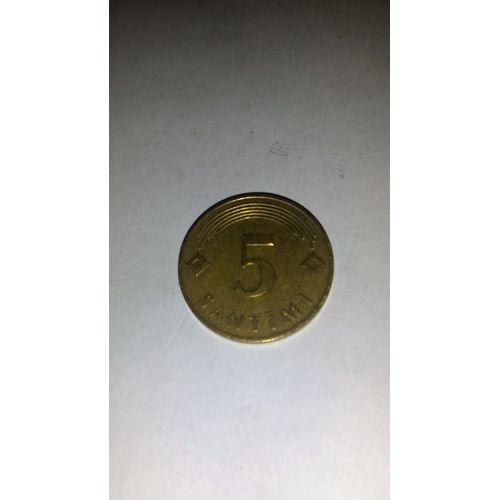 5 Centimes Lettonie