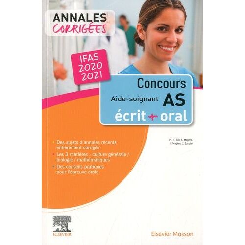 Concours Aide-Soignant Ifas - Annales Corrigées Épreuves Écrites Et Orales