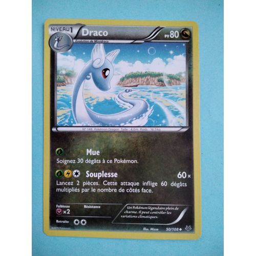 Carte Pokémon N° 148 Draco