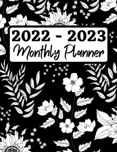 2022 - 2023 Monthly Planner: 2 Year Cute Sunflower Calendar And Planner | Daily And Weekly Organizer | Chaos Coordinator | Schedule & Agenda Organizer ... Working From Home, Business Or Homeschooling.