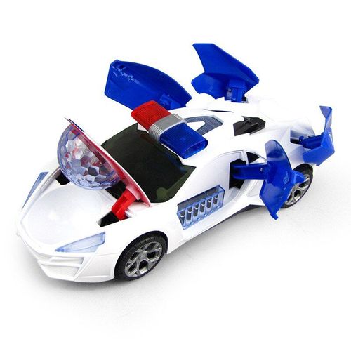 Jouet Pour Enfants, Musique Rotative, Éclairage De Police, Voiture, Cadeau De Noël