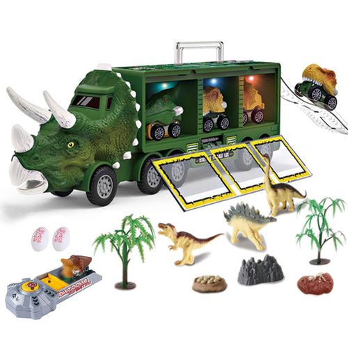 Camion De Transport De Dinosaures, Véhicule De Voiture, Avec Éclairage, Musique, Véhicule De Traction, Jouet Pour Enfants De Plus De 3 Ans