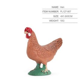 Figurine De Canard Et D'oie, Coq, Poule, Accessoires De Décoration De Jardin Miniatures Pour La Maison