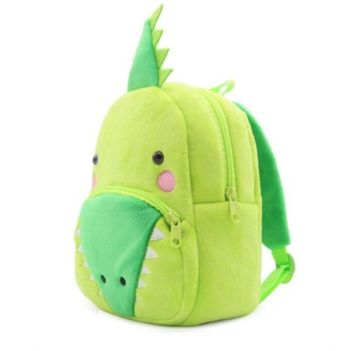 Sac D'École 3d Pour Enfants De 2 À 4 Ans, Mini Sac À Dos Crocodile En Peluche Animal De Dessin Animé De Zoo Mignon Pour Bébé