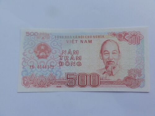 Billet 500 Dong Vietnam 1988