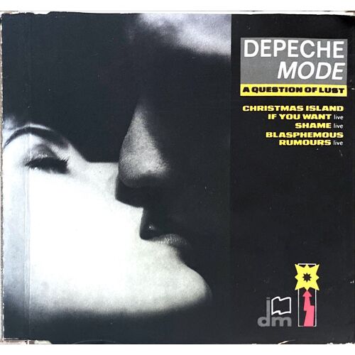 Depeche Mode Cd Maxi Single A Question Of Lust Ultra Rare Edition France 1986