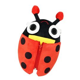 Sac À Dos À Boucle Pour Activité De Copain, Jouets Oreiller À Boucle Sensorielle, Animal En Peluche, Coccinelle, Jouet Montessori Pour Activité D'apprentissage