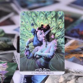 Jeu De Cartes Tarot Oracle Pour Cheval Animal, Version Anglaise, 34 Pièces