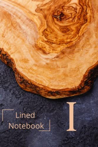 Monogrammed Notebook I: Initial Monogram Journal Personalized Gift For Men