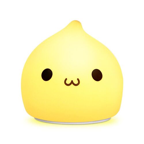 Lampe Led En Silicone Avec Capteur Tactile Sans Fil, 7 Couleurs, Goutte D'Eau, Batterie, Lampe De Chambre À Coucher, Jouet Doux Pour Enfants, Cadeau De Noël