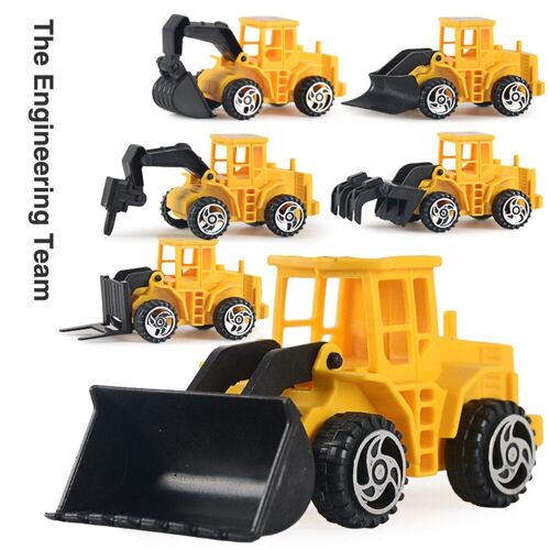 Camion De Construction En Alliage 1:32 Pour Enfants, Modèle De Véhicules, Jouets Éducatifs, Imitation Inertie, Multifonction, Mini Pelle Pour Enfants
