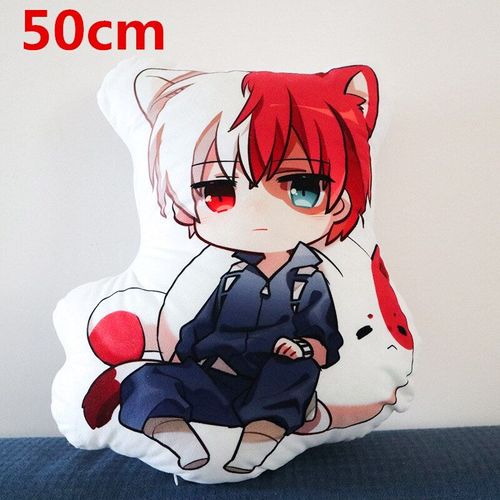 Oreiller De Dessin Animé My Hero Academia, 50cm, Yoh Asakura Katsuki Bakugo Shoto Toooroki, Jouets En Peluche, Cadeau Pour Enfants