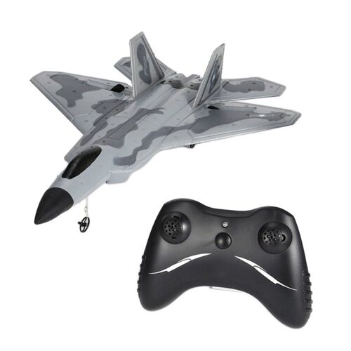 Avion De Chasse F22 À Aile Fixe, Jouet Radiocommandé Multifonctionnel, Chargeur Usb, Cadeau De Noël Pour Enfants