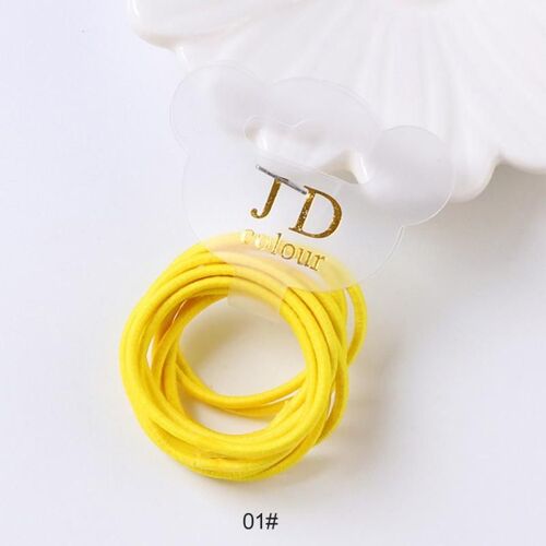 Bandes De Cheveux Élastiques Colorées Pour Filles, 10 Pièces/Lot, Support Pour Bébé Fille, Accessoires De Cheveux À La Mode, Tendance