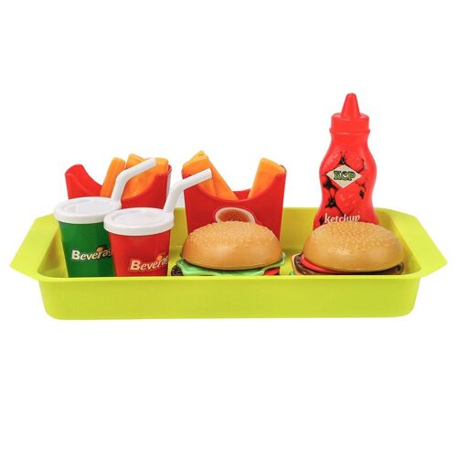 Jeu De Simulation Pour Enfants, 8 Pièces, Restauration Rapide, Boissons, Cuisine, Jouet