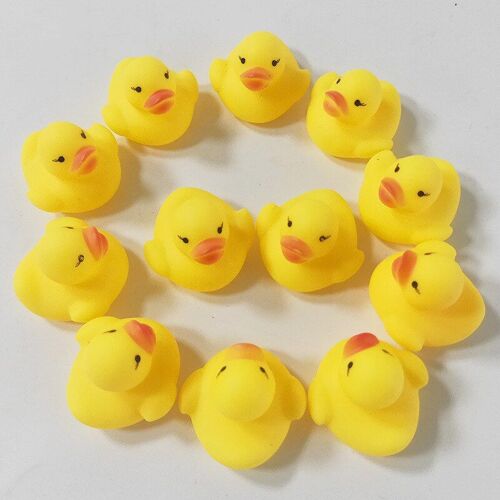 Cadeaux D'Anniversaire, 10 Pièces, Course En Caoutchouc, Canards Couinants, Ducky, Baby Shower, Jouets Classiques, À Ne Pas Avaler