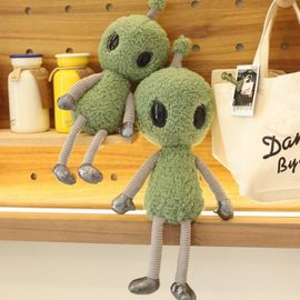 Poupée En Peluche Extraterrestre De 38cm, Jouet En Peluche, Planète Douce, Décoration De Salon Et De Chambre À Coucher, Cadeaux De Noël Pour Enfants